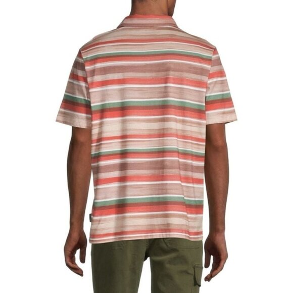 New Ted Baker | Prebook Multi Stripe Knit Polo - Picture 2 of 8